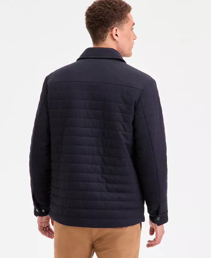 Men's Quilted Shirt Jacket - thumbnail 7