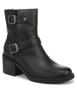 Blowfish Malibu - Women's Maeve Round Toe Block Heel Rugged Short Boots