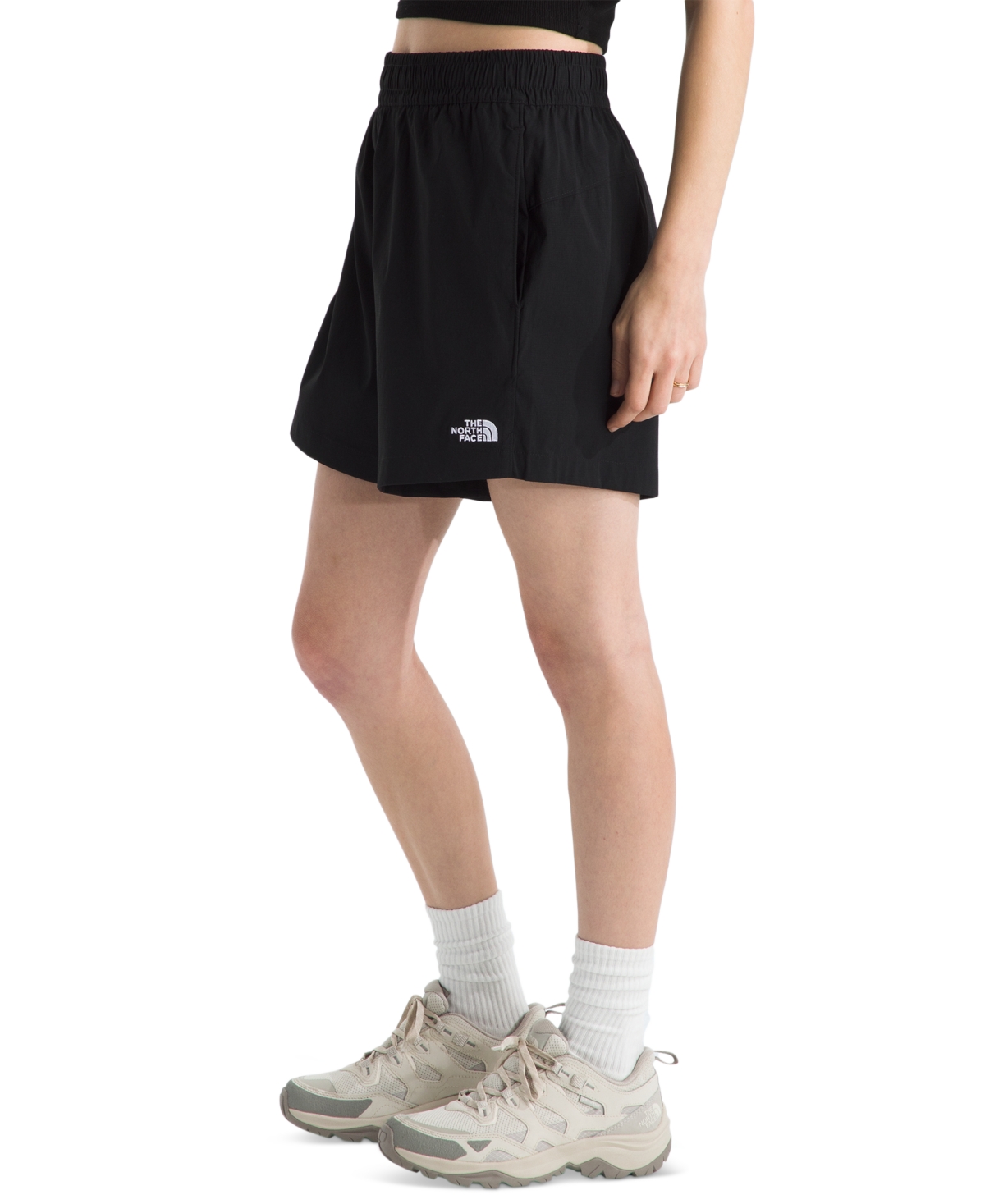 The North Face Women's Class V Pathfinder Pull-on Shorts In Black