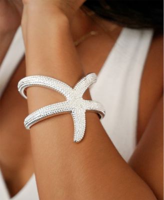 Starfish Hug Cuff Bracelet