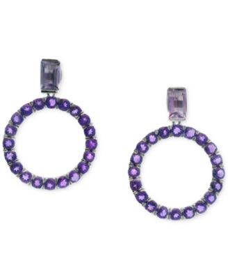 Amethyst (2-1/2 ct. t.w.) or Sky Blue Topaz (4-1/2 ct. t.w.) Drop Earrings in Sterling Silver