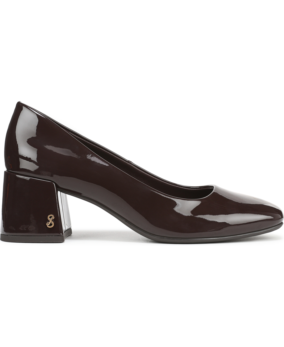 Sam & Libby Women's Gianella Block Heel Pumps In Brown