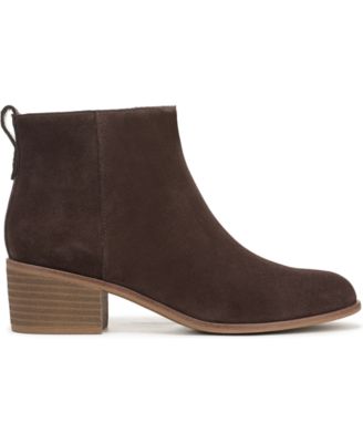 Women's Anya Stacked Block Heel Zip Short Boots