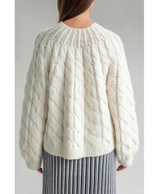 Women's Tomo Cable Handknit Sweater