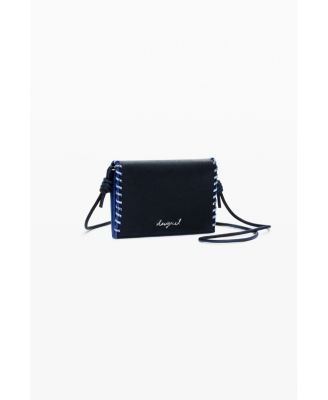 Women's 2-in-1 medium stitched wallet