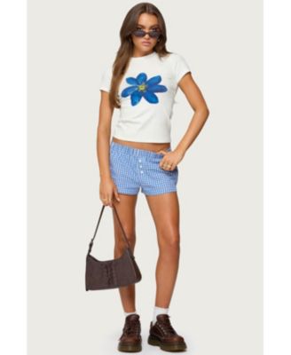 Women's Maryanne Gingham Boxer Shorts