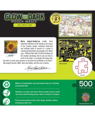 Hidden Images - Maplewood Farm 500 Piece Jigsaw Puzzle