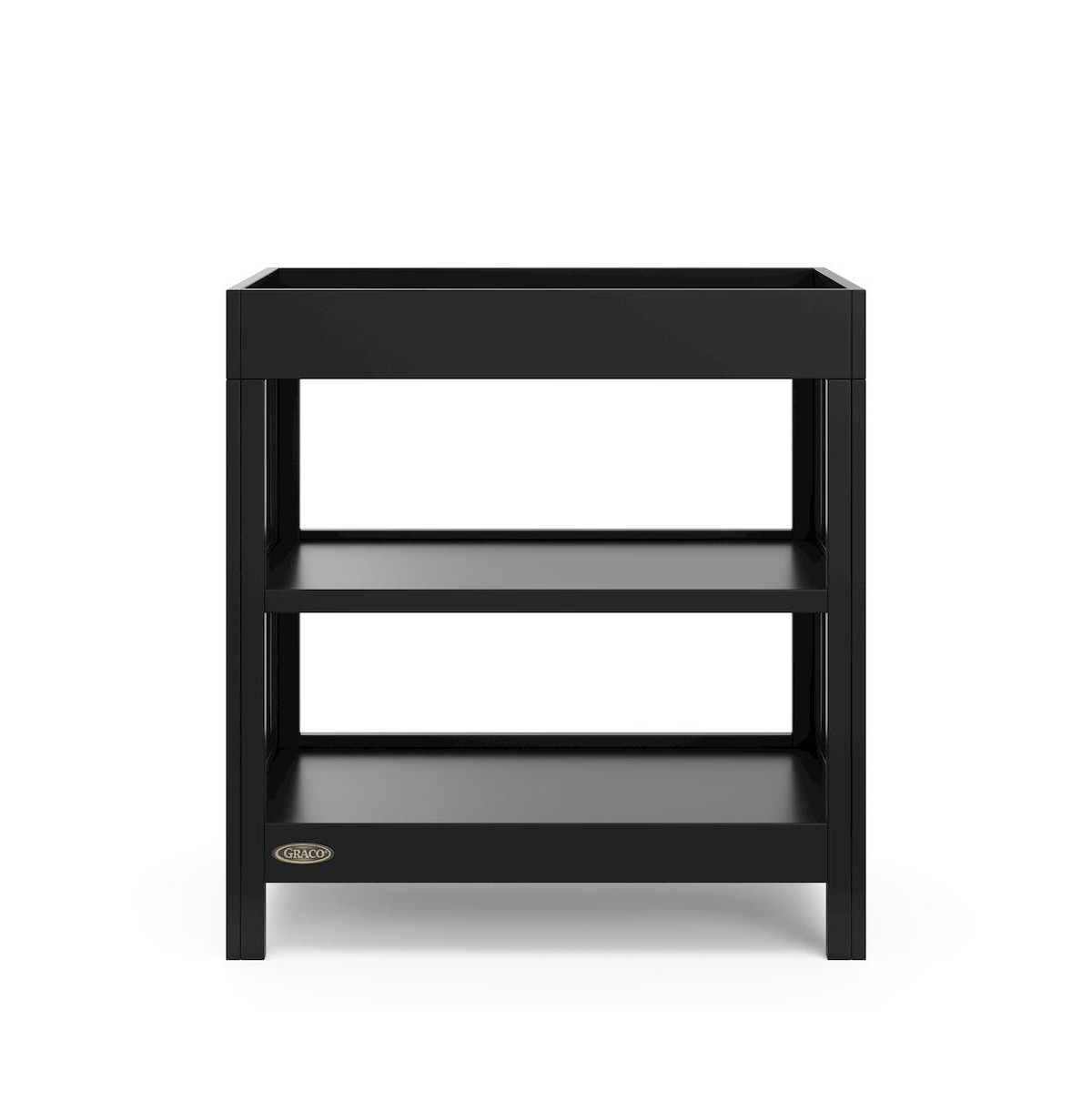 Graco Teddi Changing Table with Water-Resistant Changing Pad - Black