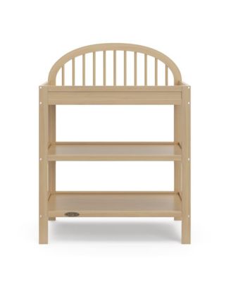 Olivia Changing Table with Water-Resistant Changing Pad (Driftwood)