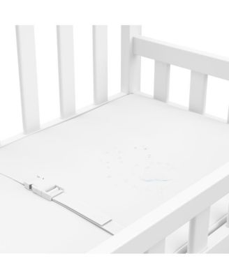 Changing Table with Water-Resistant Changing Pad (White)
