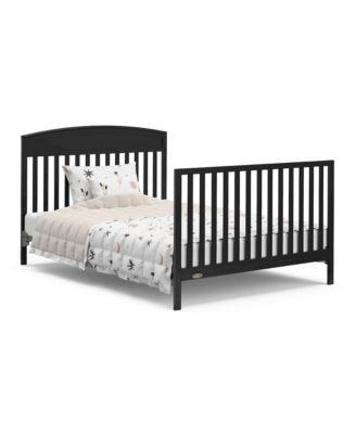 Benton 5-in-1 Convertible Crib with Drawer (Black)