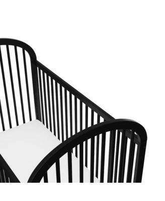 Olivia 3-in-1 Convertible Crib (Black) – GREENGUARD Gold Certified