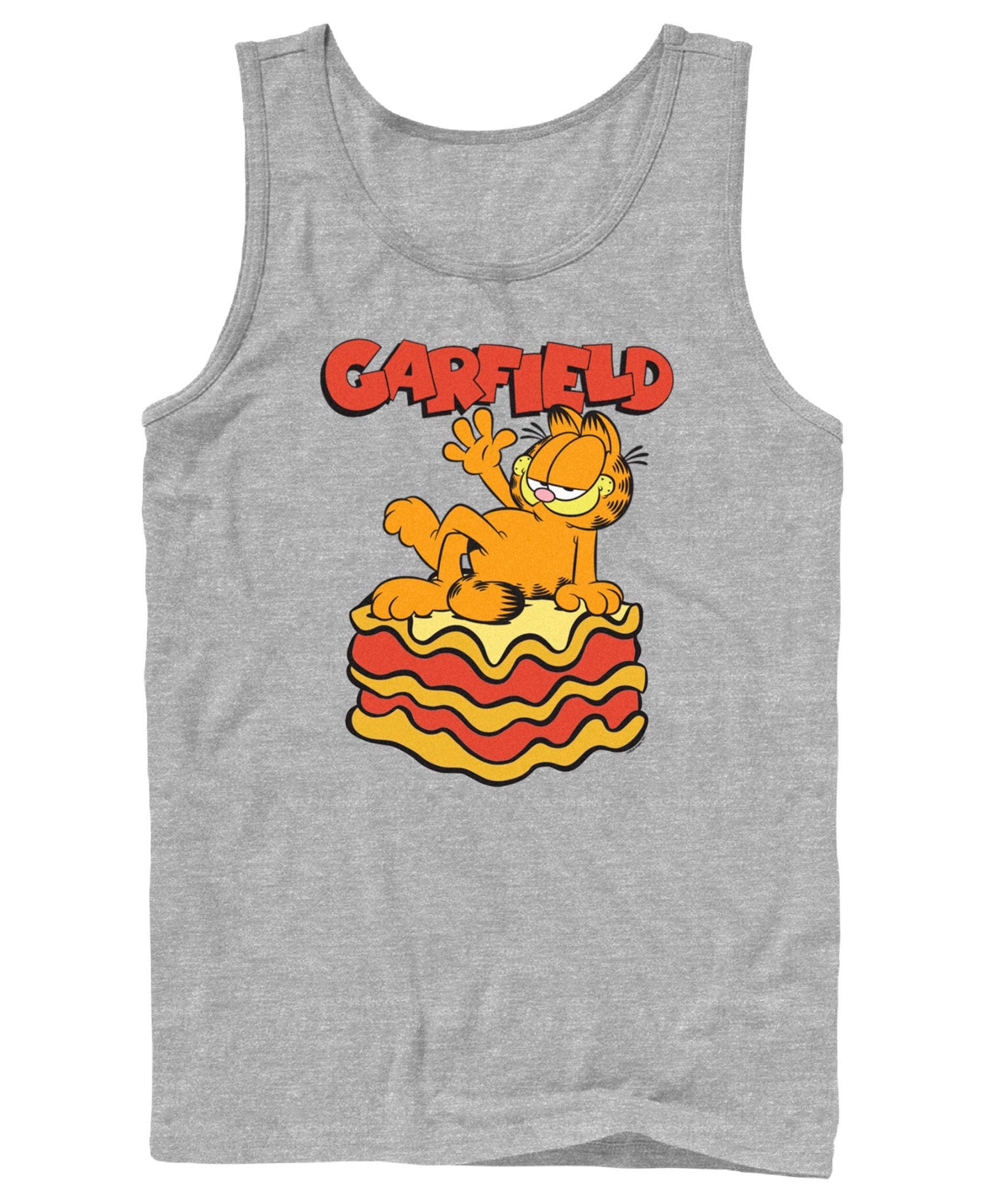 Men's King Of Lasagna Tank Top - Athletic heather