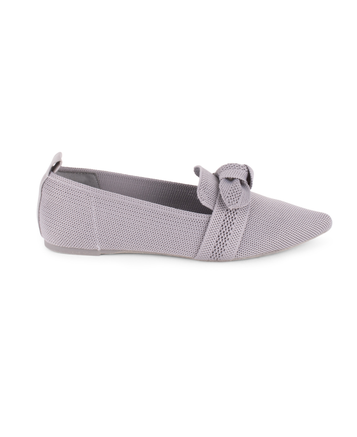 Tahari Women's Venice Knit Slip-on Flats In Gray