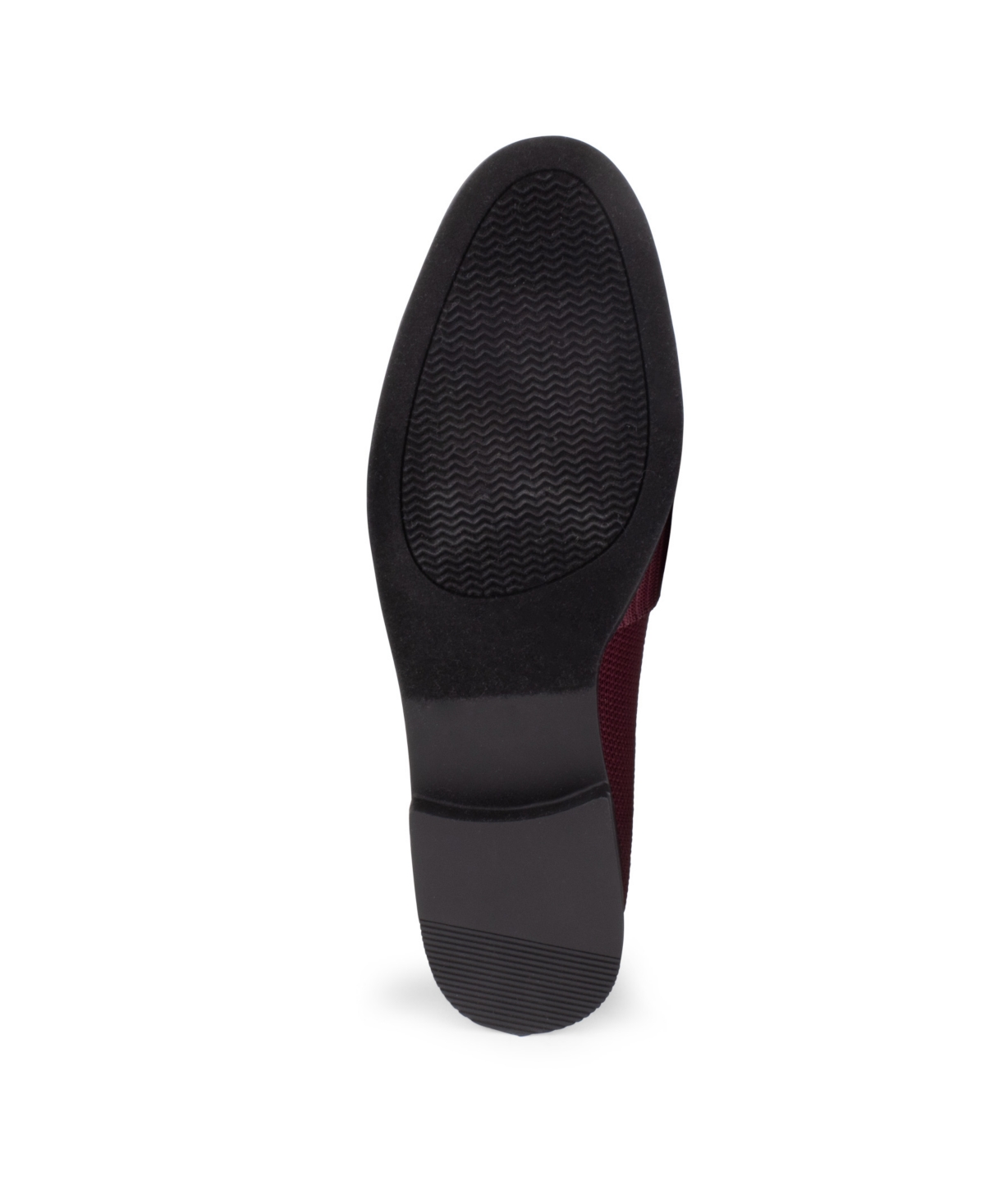 Tahari Mykonos Knit Loafer In Burgundy