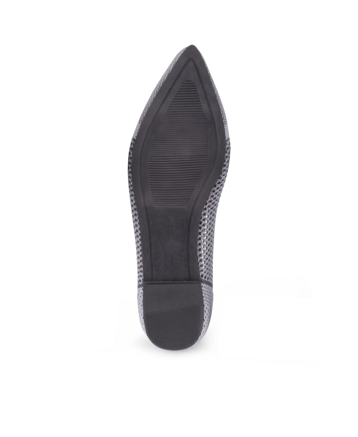 Tahari Women's Antigua Knit Slip-on Flats In Gray
