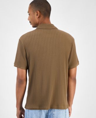 Men's Rocco Textured Polo Shirt