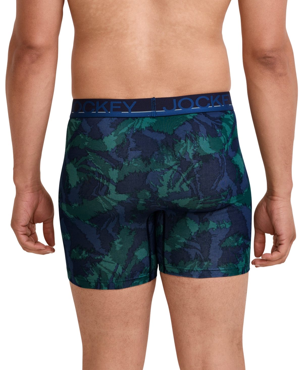 Jockey Men's 3pk. True Style Logo Trunks In Multi