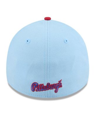 Men's Light Blue/Red Pittsburgh Pirates 2025 Fourth of July 39THIRTY Flex Hat