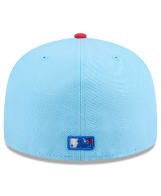 Men's Light Blue/Red Arizona Diamondbacks 2025 Fourth of July 59FIFTY Fitted Hat