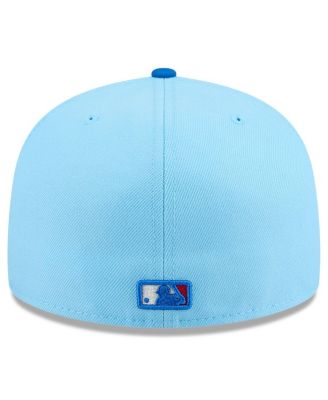 Men's Light Blue/Blue Colorado Rockies 2025 Fourth of July 59FIFTY Fitted Hat
