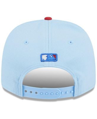 New Era Men's Light Blue/Red Miami Marlins 2025 Fourth of July 9SEVENTY Adjustable Hat