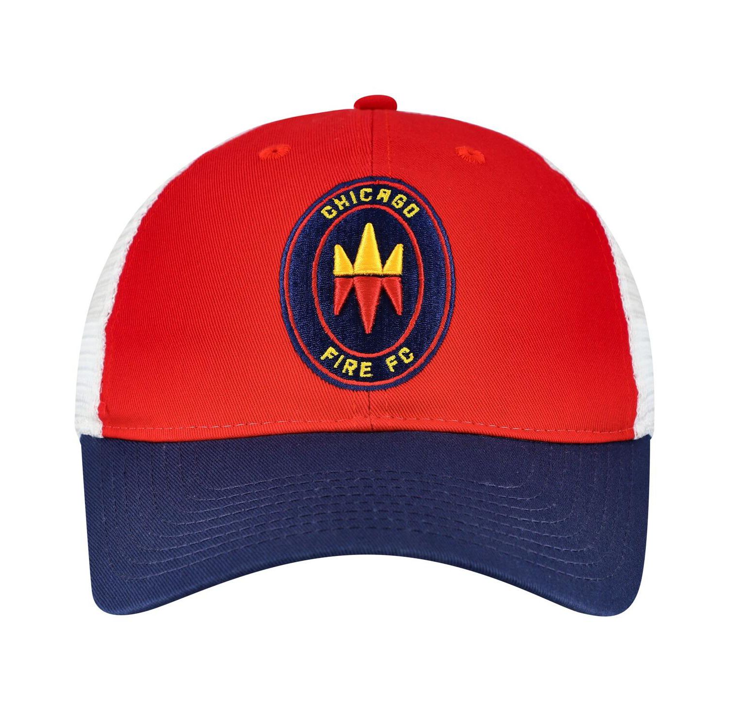Men's Red/Navy Chicago Fire Americana Adjustable Hat