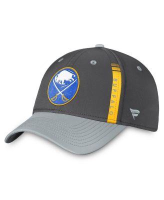 Fanatics - Men's Charcoal Buffalo Sabres Authentic Pro Training Camp Flex Hat