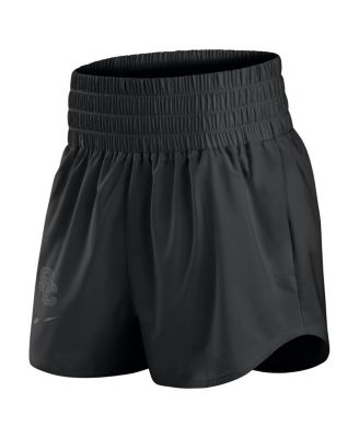Women's Black USC Trojans Performance One High-Rise Shorts