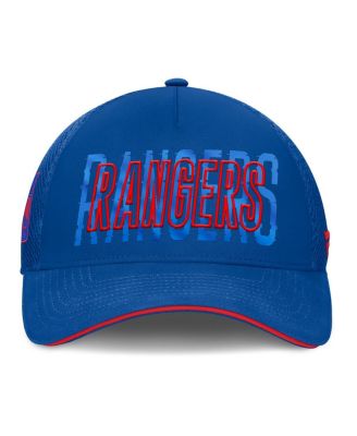 Men's Blue New York Rangers Fundamental Flex Hat