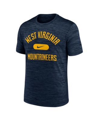 Men's Navy West Virginia Mountaineers Velocity Mascot Performance T-Shirt