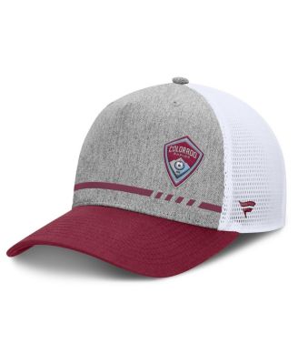 Fanatics - Men's Heather Gray Colorado Rapids Low Block Trucker Adjustable Hat