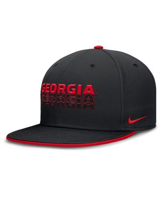 Nike - Men's Black Georgia Bulldogs True Primetime Performance Fitted Hat