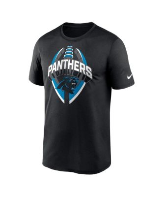 Men's Black Carolina Panthers Legend Icon Performance T-Shirt