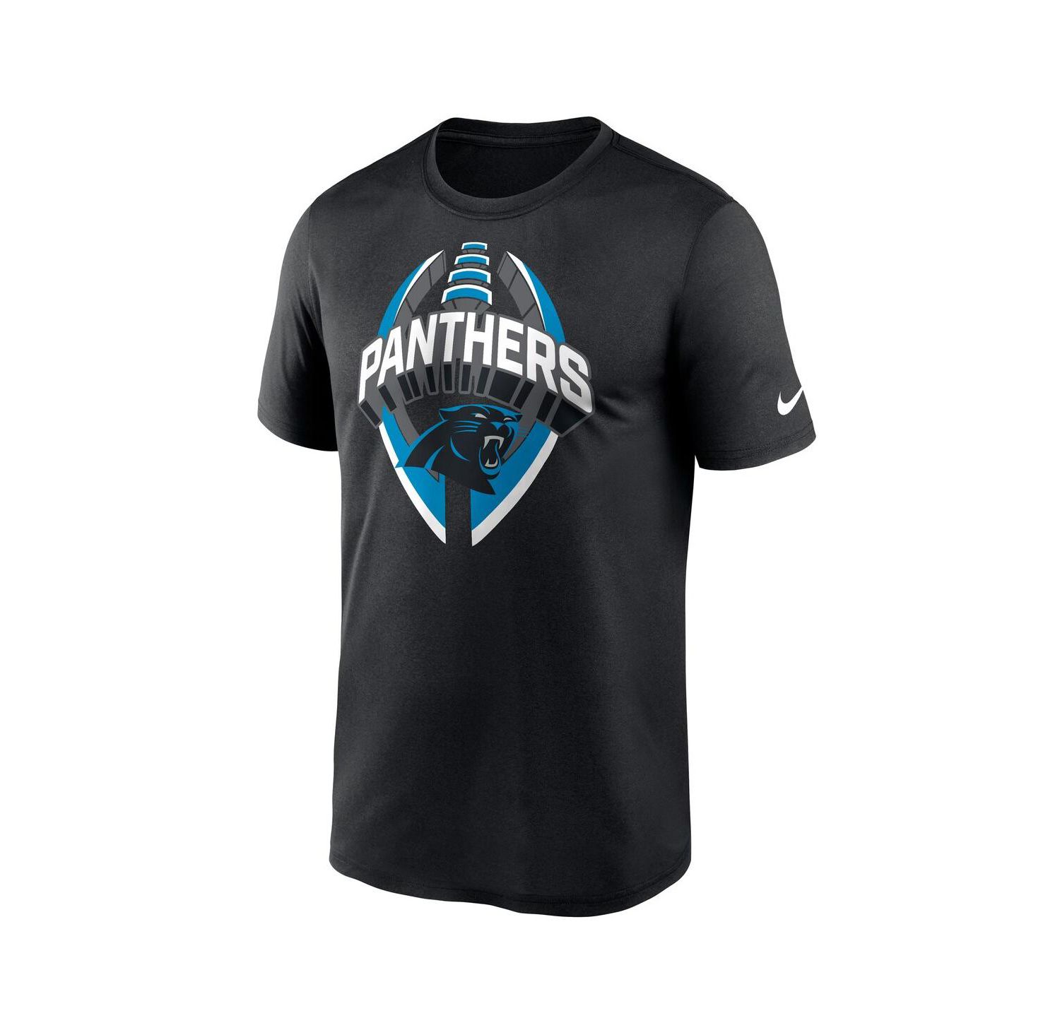 Men's Black Carolina Panthers Legend Icon Performance T-Shirt