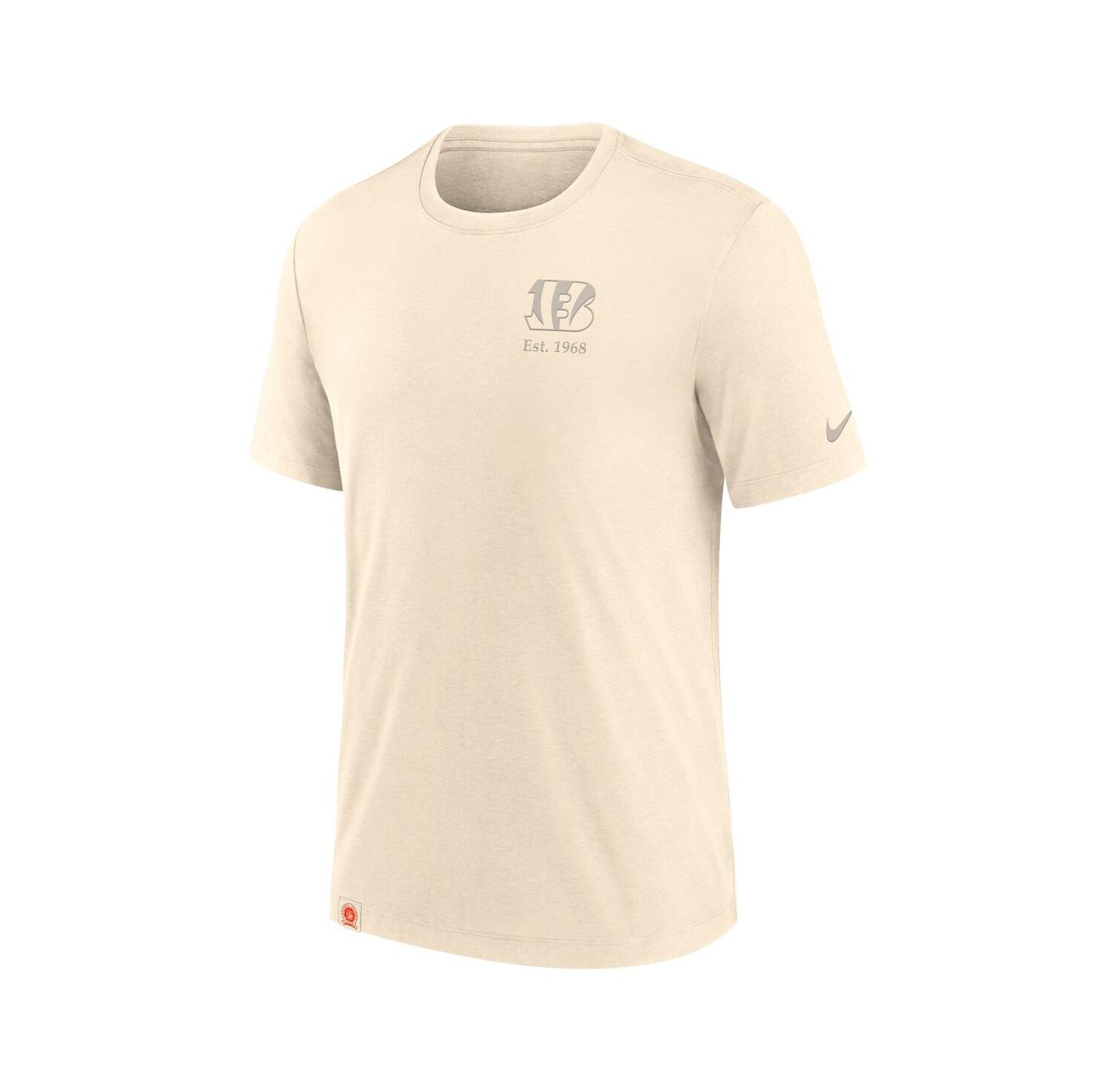 Men's Cream Cincinnati Bengals Glory Tri-Blend T-Shirt