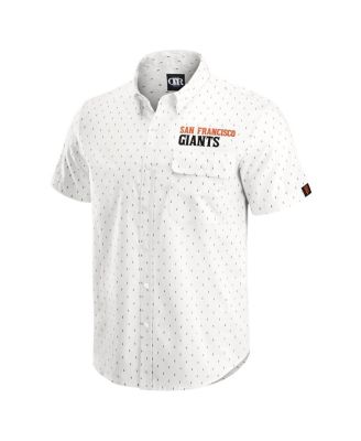 Darius Rucker Collection by Men's Cream San Francisco Giants Printed Button-Down Shirt