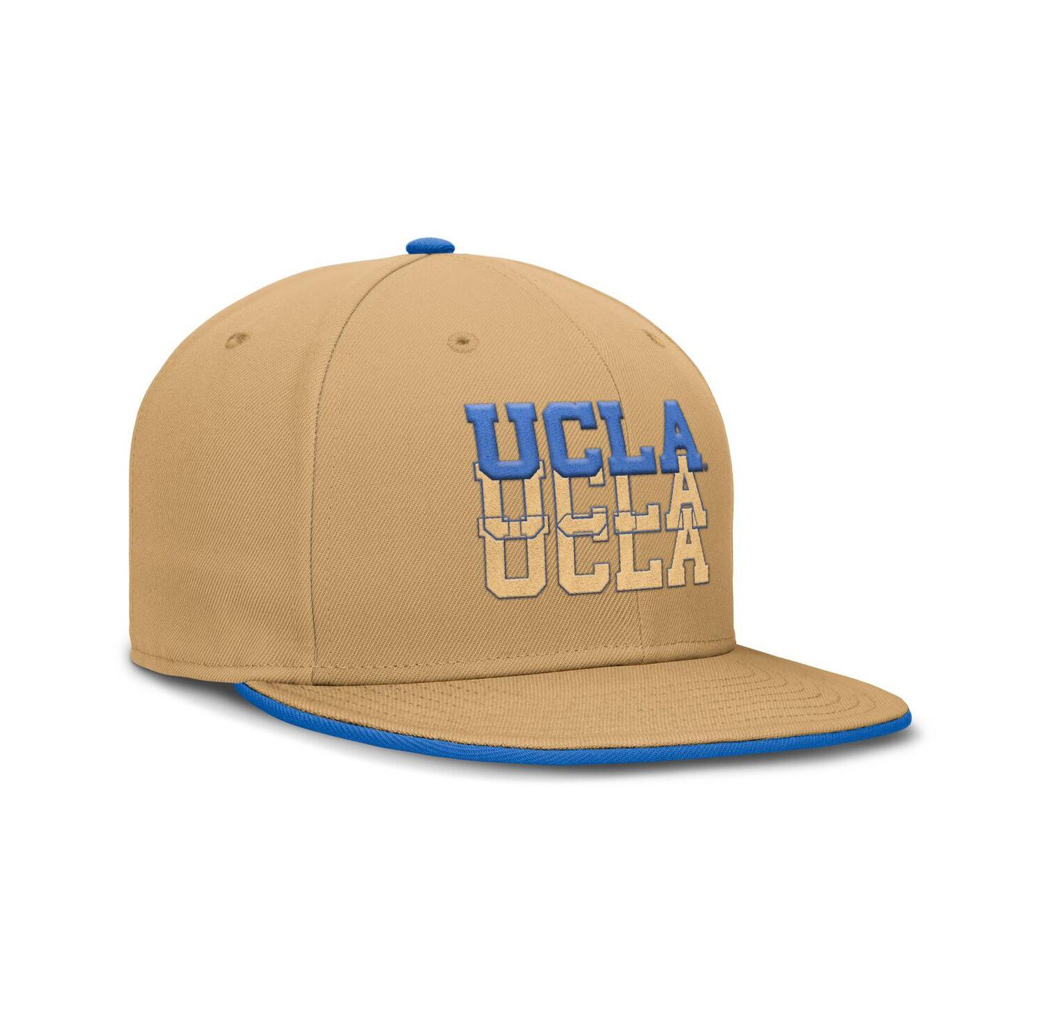 Men's Khaki UCLA Bruins True Primetime Performance Fitted Hat