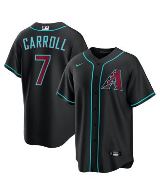 Nike - Men's Corbin Carroll Black Arizona Diamondbacks Alternate Replica Jersey