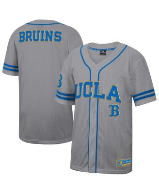 Colosseum - Men's Gray UCLA Bruins Free Spirited Baseball Jersey