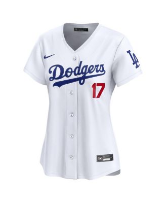 Nike Dodgers ユニフォーム Ohtani 17 レディース Nike Women's Shohei Ohtani White Los Angeles Dodgers Home Limited