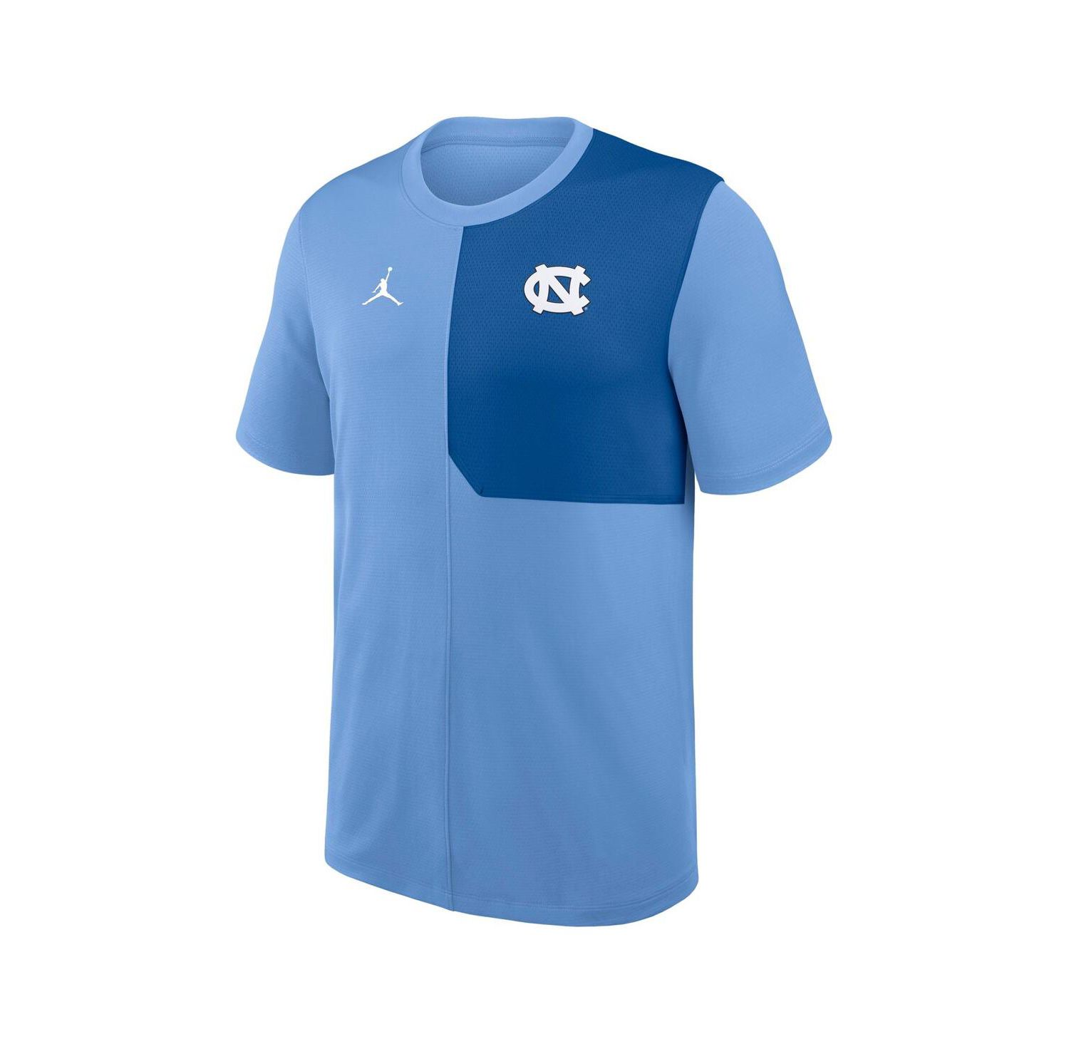 Men's Carolina Blue North Carolina Tar Heels 2025 Sideline UV Performance Coach T-Shirt
