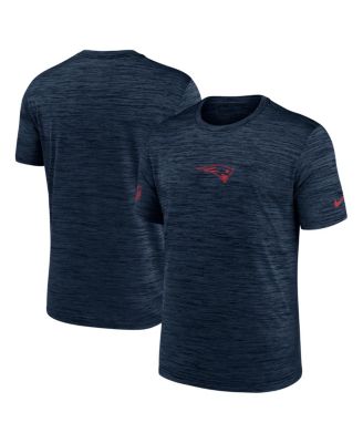 Nike - Men's Navy New England Patriots Sideline Velocity Performance T-Shirt