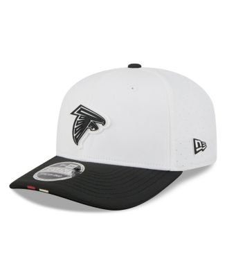 New Era - Men's White/Black Atlanta Falcons 2025 NFL Training Camp 9SEVENTY Adjustable Hat