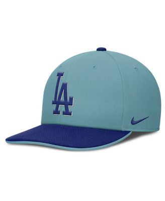 Nike - Men's Turquoise Los Angeles Dodgers Father's Day Pro Performance Snapback Hat
