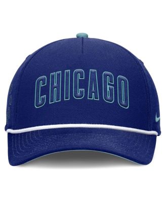 Men's Royal Chicago Cubs Father's Day Rise Adjustable Hat