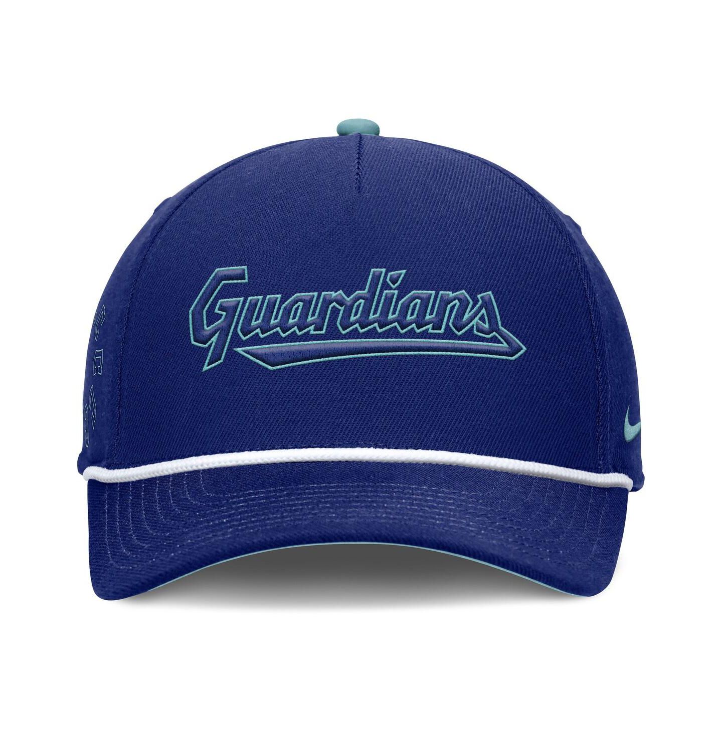 Мужская кепка Nike Royal Cleveland Guardians Father's Day Rise Adjustable Hat — фото 2