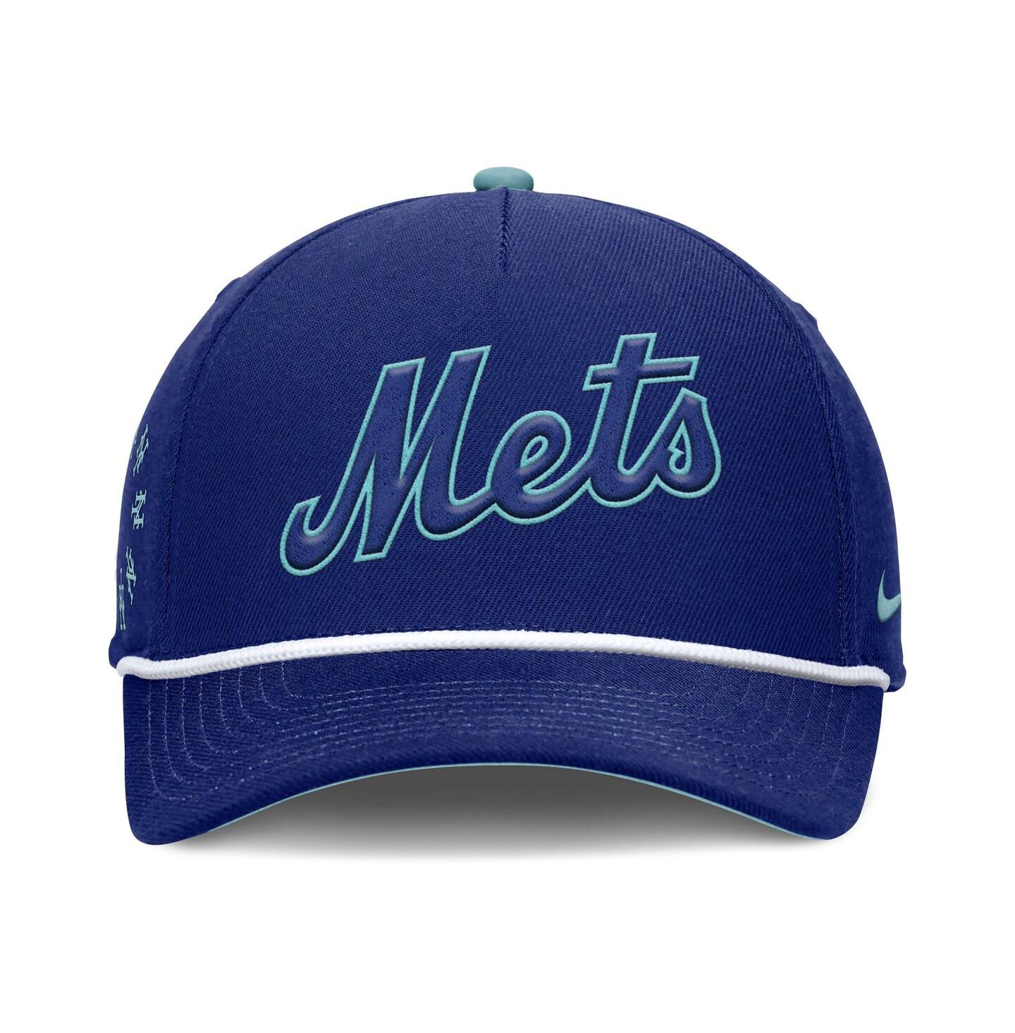 Мужская кепка Nike Royal New York Mets Father's Day Rise Adjustable Hat — фото 2