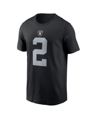 Men's Ashton Jeanty Black Las Vegas Raiders 2025 NFL Draft First Round Pick Name Number T-Shirt