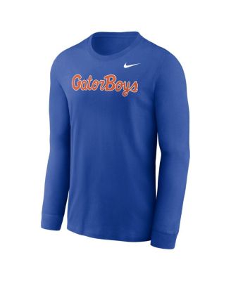 Men's Royal Florida Gators Gator Boys Long Sleeve T-Shirt